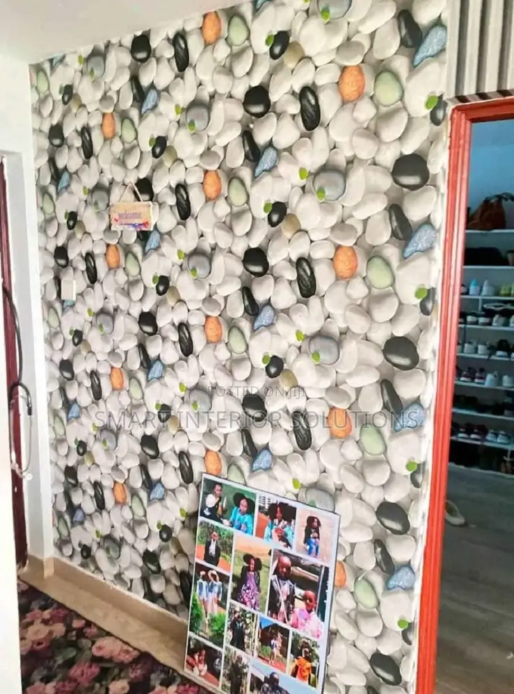 3D Wallpaper for Contemporary Shops