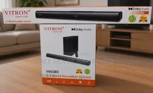 V66SB - Vitron 2.1Ch Wired Soundbar With Dolby Atmos Experience