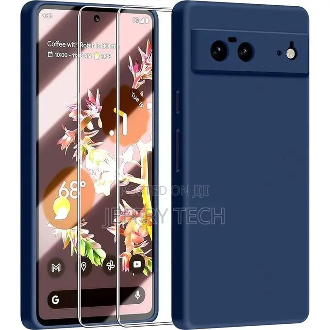 Silicon Silicone Phone Case Compatible With Google Pixel 6, Soft Prote