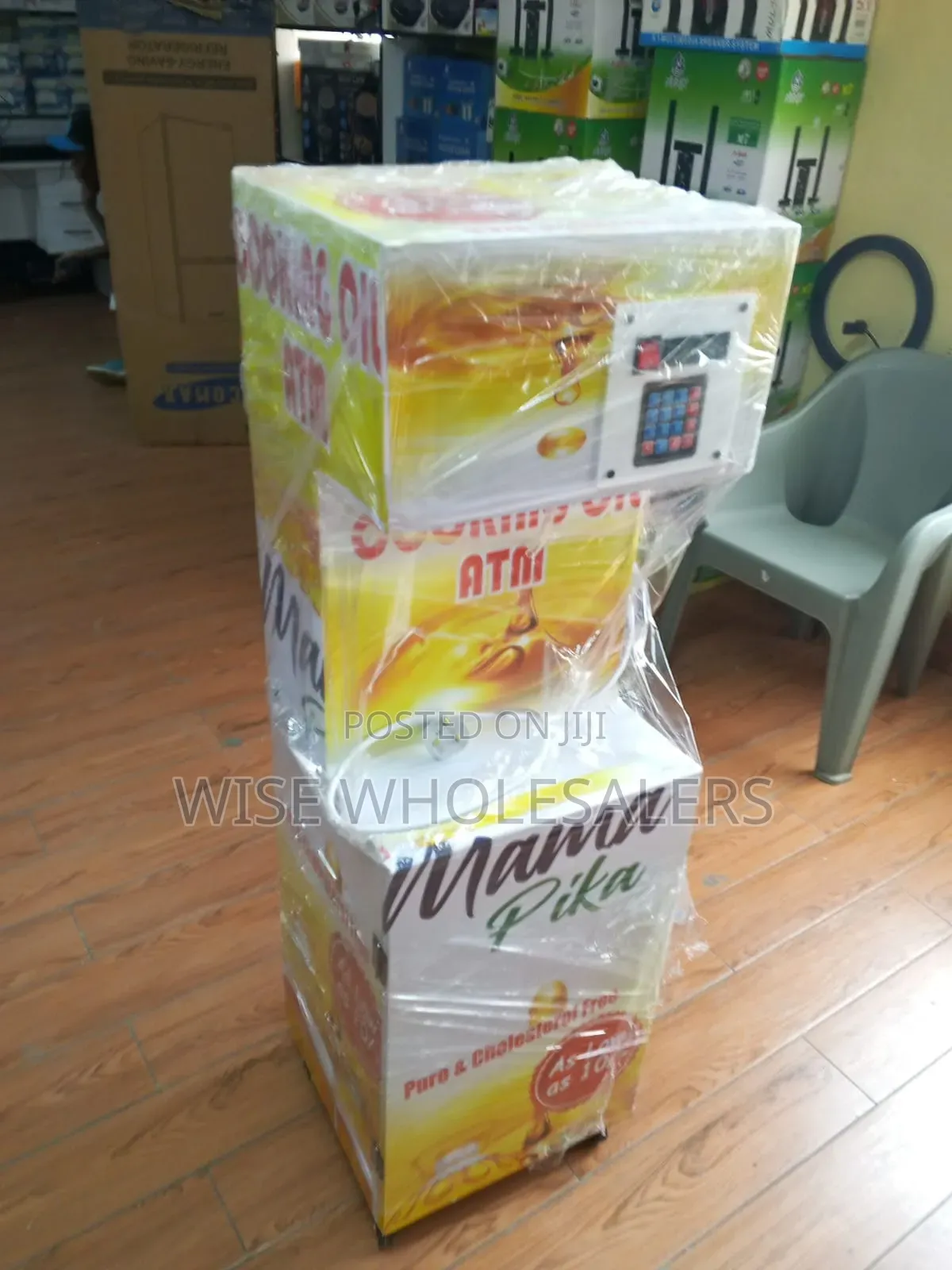 Automatic Cooking Oil ATM Machine With Digital Keypad – Mama Pika