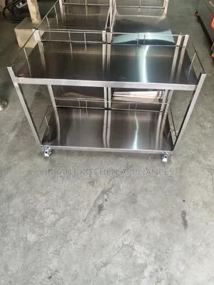 Stainless Steel Hospital Trolley