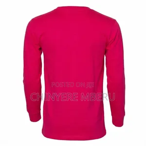 Slim Fit Pink Long Sleeve Shirt