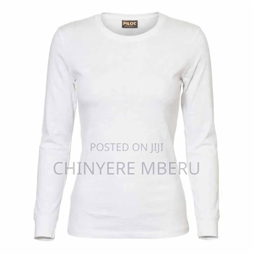 Slim Fit White Long Sleeve Shirt