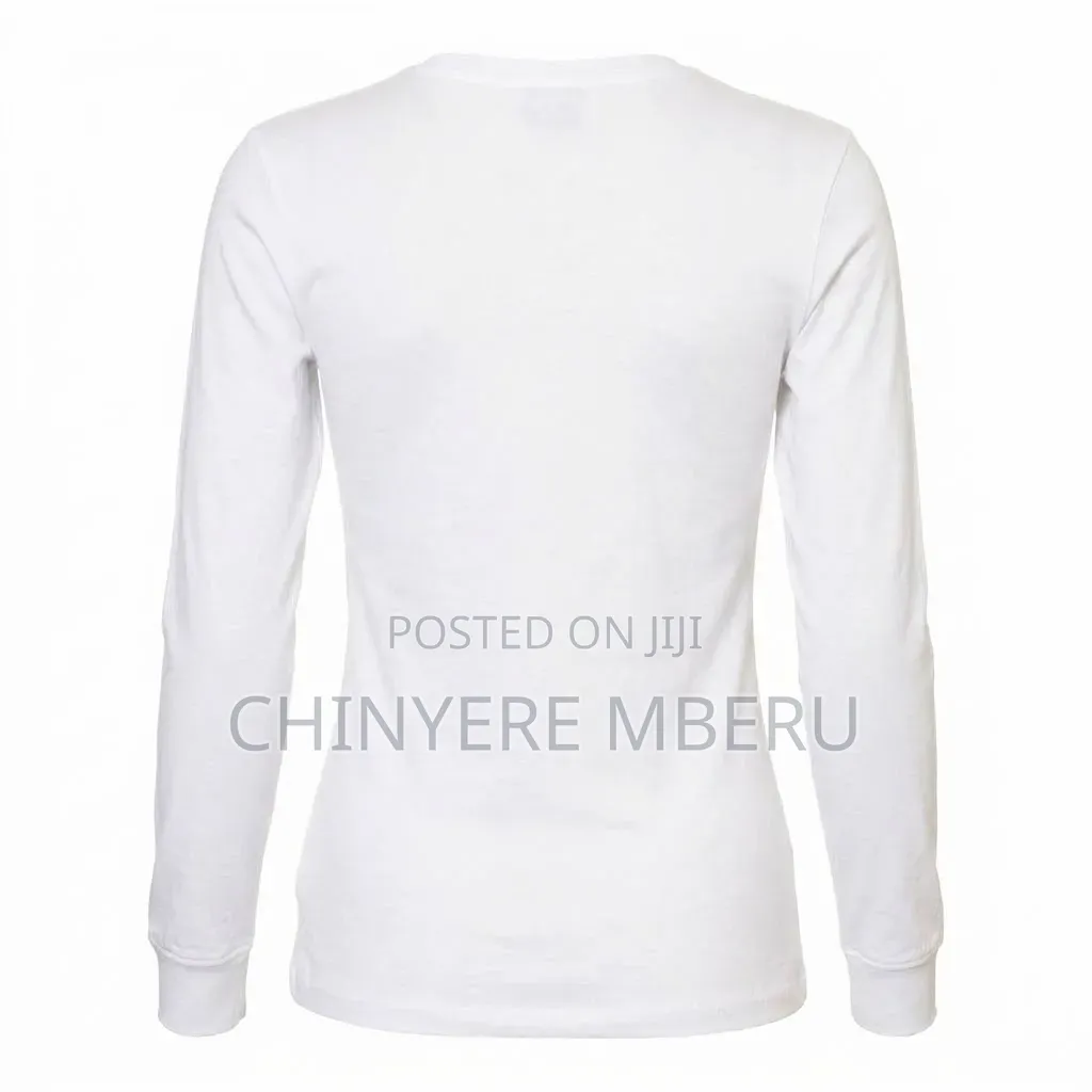 Slim Fit White Long Sleeve Shirt