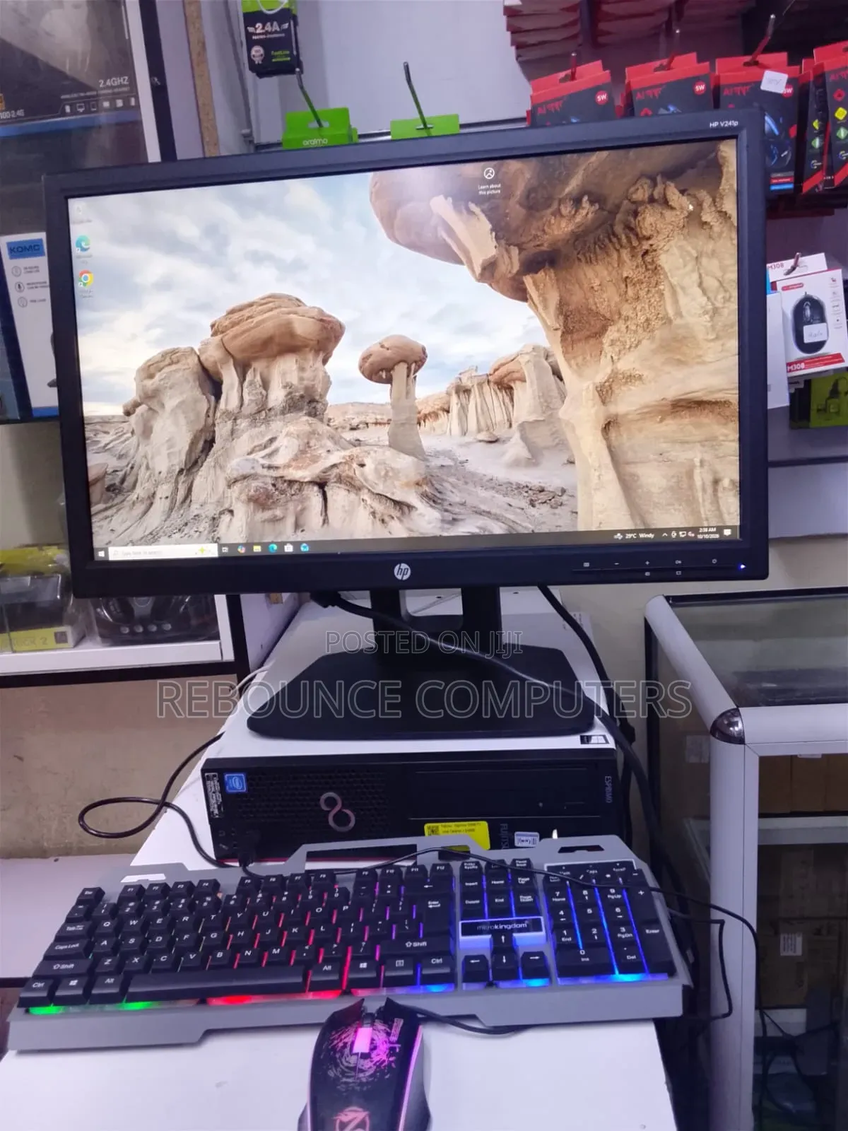 Fujitsu Esprimo D556/2/E85+ 4GB Intel Celeron SSD 500GB