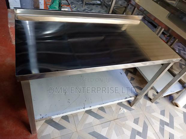 4 by 2 Stainless Steel Work Top - main view