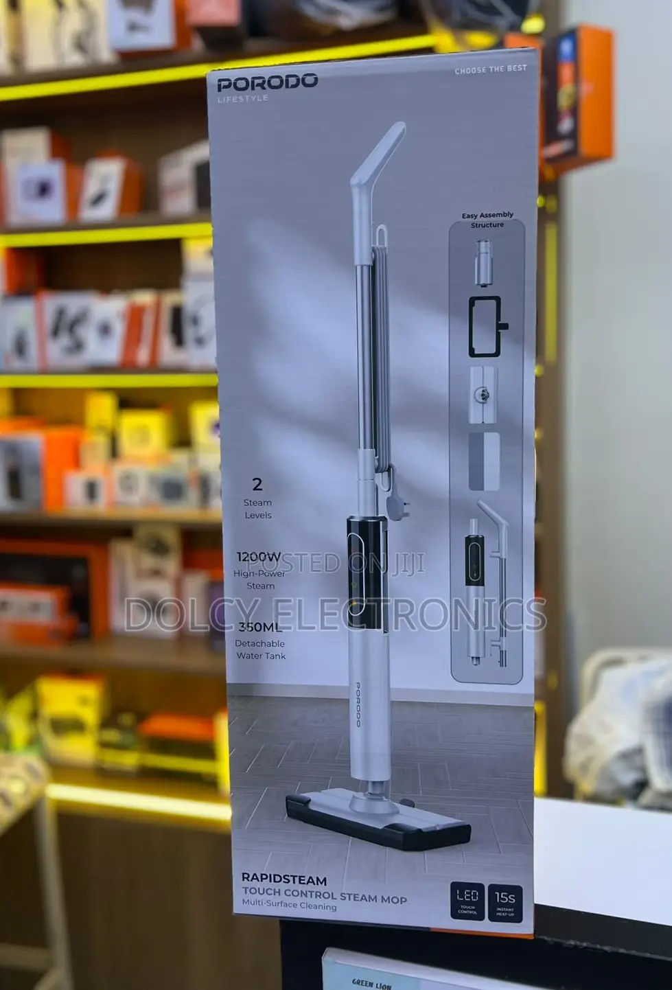 Porodo RapidSteam Touch Control Steam Mop