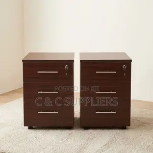 3-Drawer Lockable Pedestal Cabinet