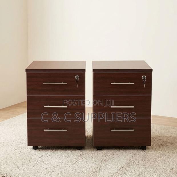 3-Drawer Lockable Pedestal Cabinet - main view