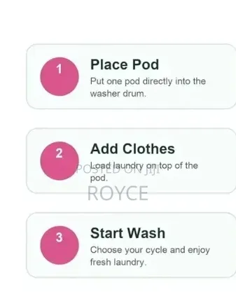 5 in 1 Laundry Pods-30pods