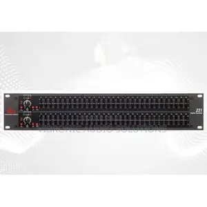 DBX Dual Channel, Stereo 2 Way Graphics Equaliser