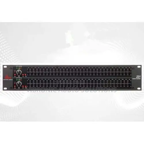DBX Dual Channel, Stereo 2 Way Graphics Equaliser