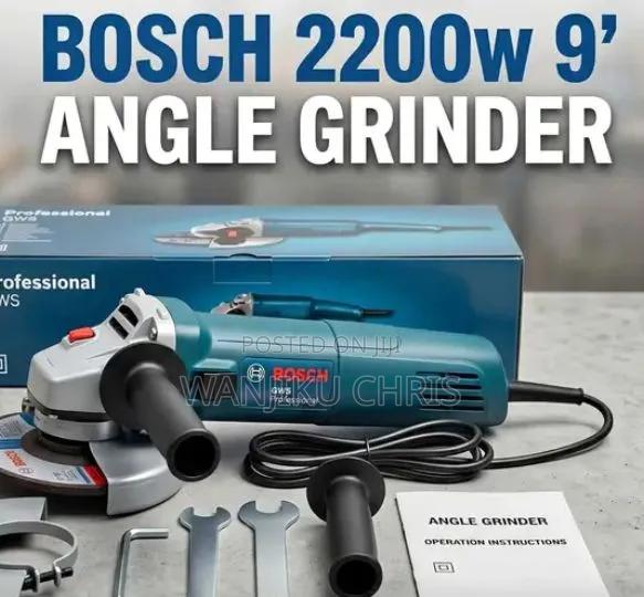 Electric Bosch Angle Grinder 9 Inch - main view