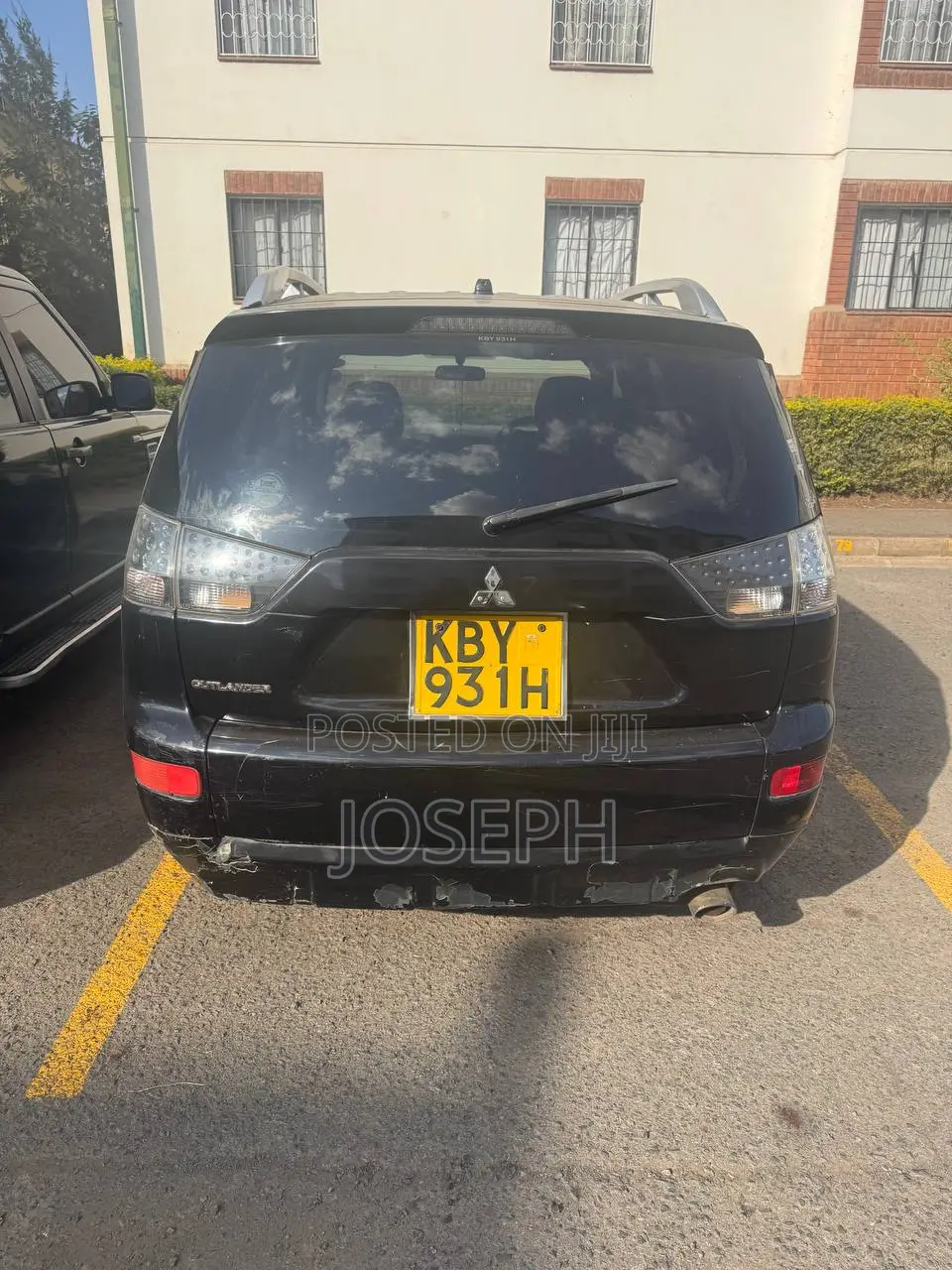 Mitsubishi Outlander 2.4 4WD Intense 2007 Black