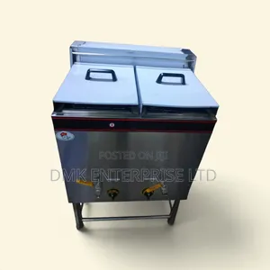 New Imported Stainless Steel Double Gas Fryer