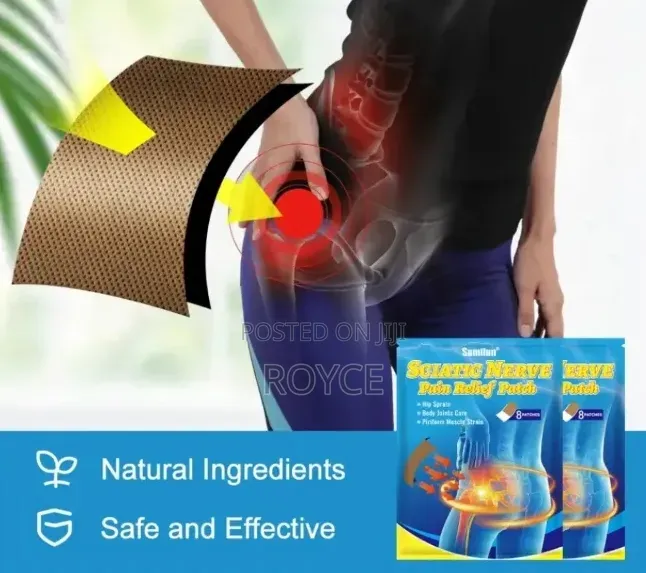 Sciatica Nerve Pain Relief Patches- 8pcs