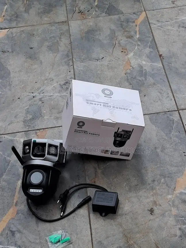 V380 4G Dual Lens PTZ Security CCTV Camera AC Powered