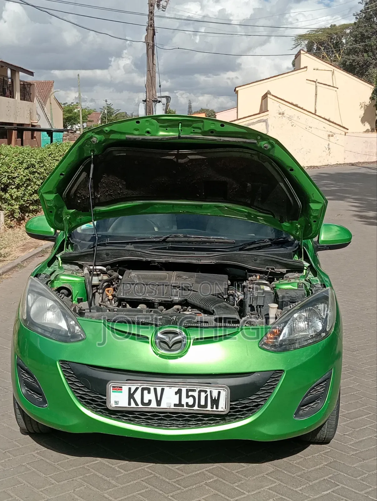 Mazda Demio 2012 Green