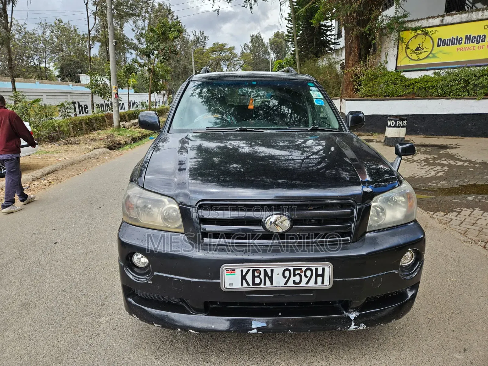 Toyota Kluger 2003 Black