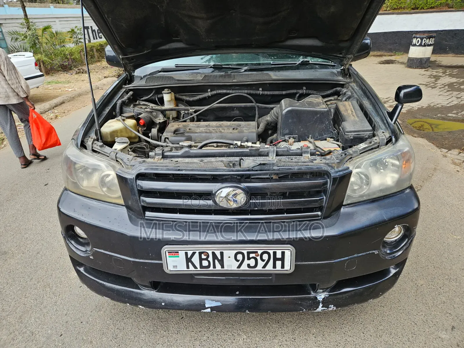 Toyota Kluger 2003 Black