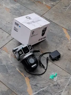 4G Outdoor Security Camera With Dual Lens and Motion Detection