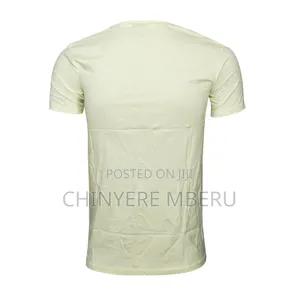 Slim Fit Baby Yellow Short Sleeves Shirt