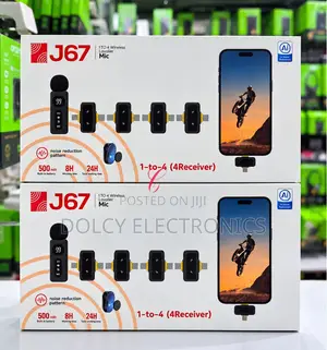 J67 Wireless Lavalier Wireless Microphone