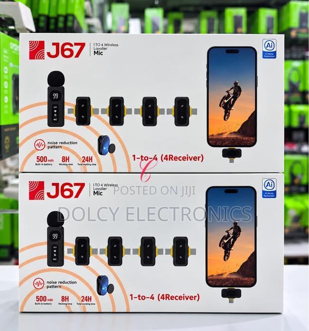 J67 Wireless Lavalier Wireless Microphone - main view