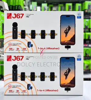 J67 Wireless Lavalier Wireless Microphone