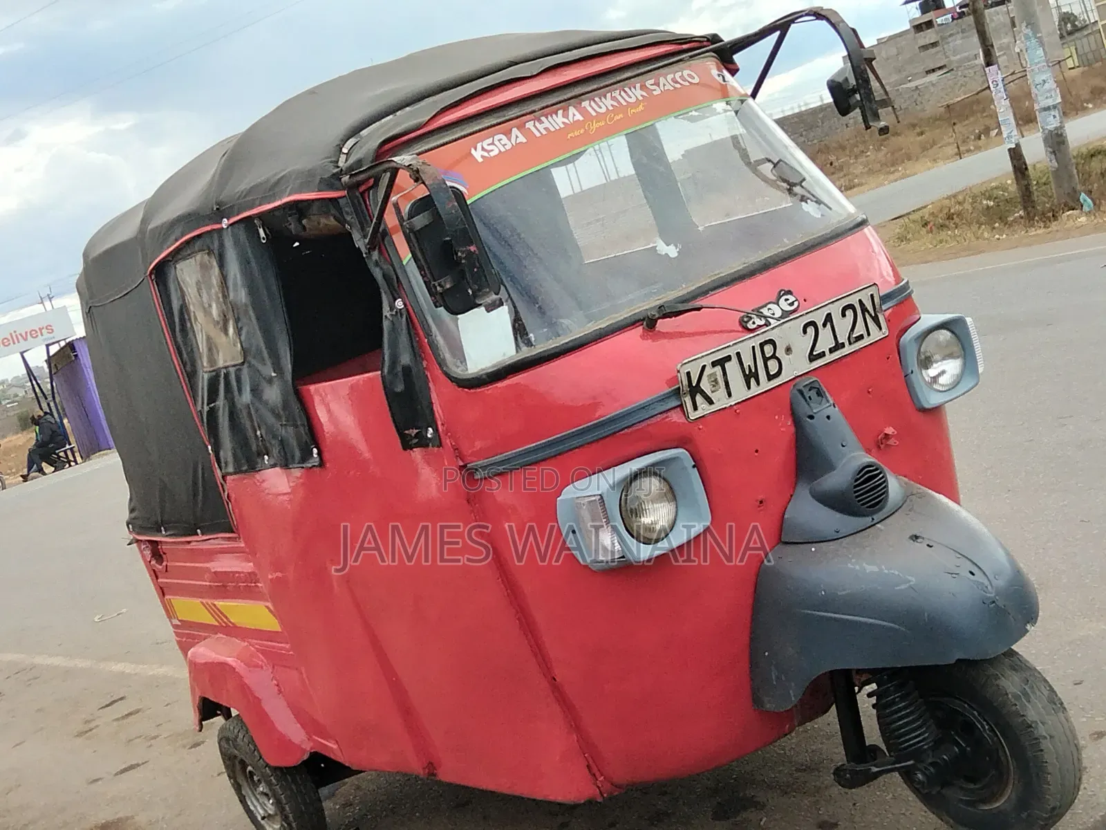 Piaggio Scooter 2016 Red