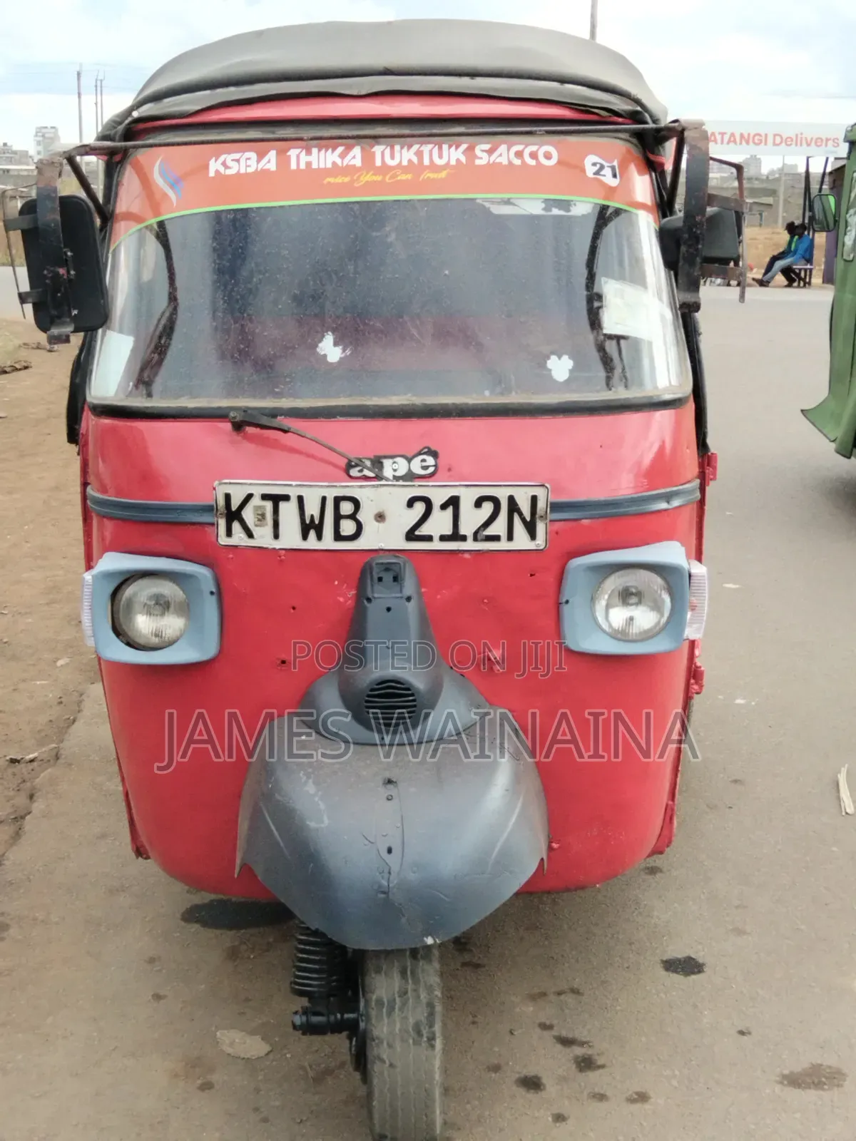 Piaggio Scooter 2016 Red