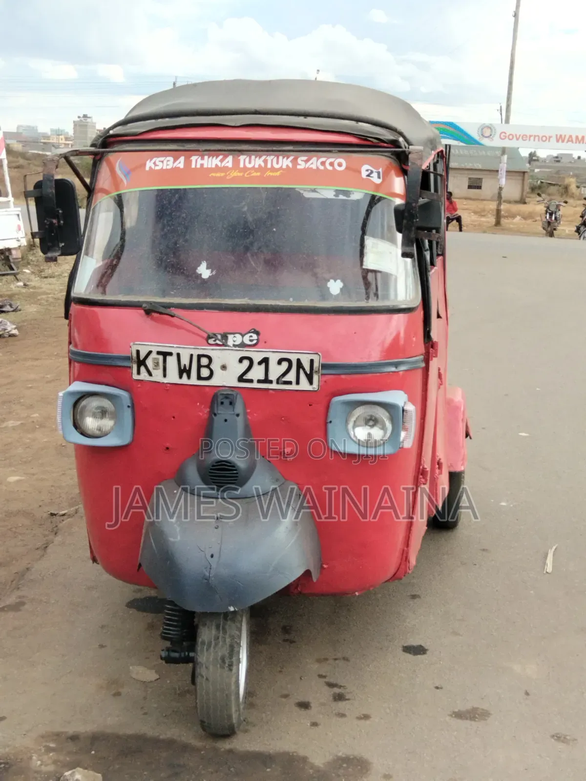 Piaggio Scooter 2016 Red