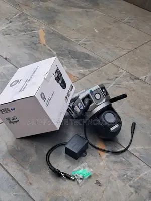 4G Dual Lens PTZ Security Camera Using Electricity
