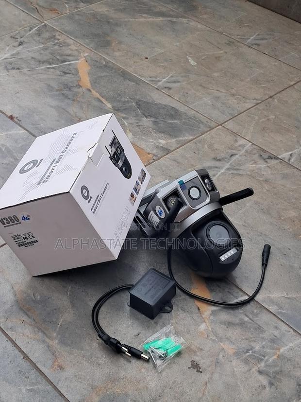 4G Dual Lens PTZ Security Camera Using Electricity - main view