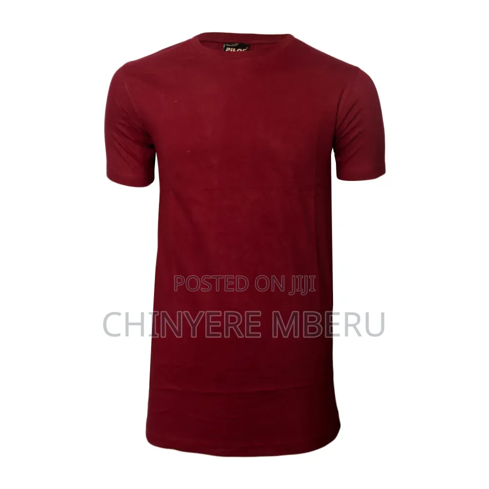 Slim Fit Maroon Short Sleeve Shirt