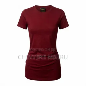 Slim Fit Maroon Short Sleeve Shirt