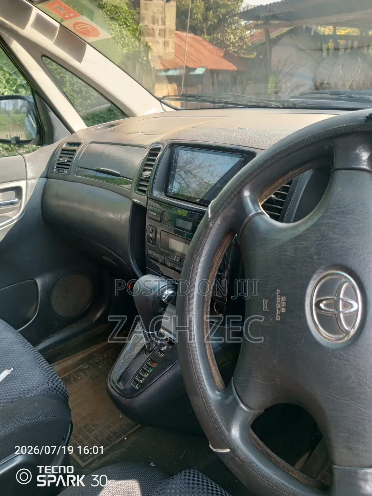 Toyota Corolla Spacio 2002 Black