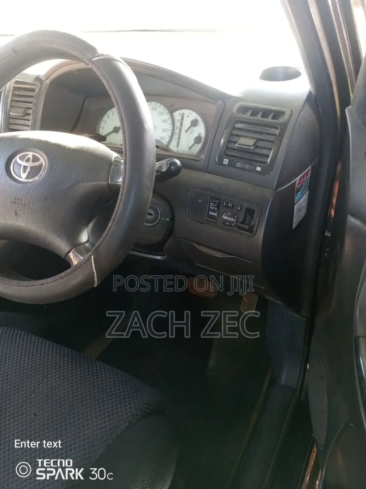 Toyota Corolla Spacio 2002 Black