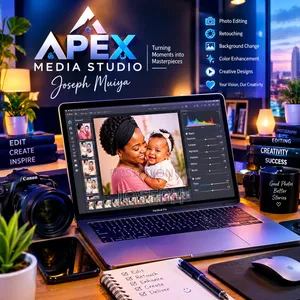 Apex Media Studio/Joseph Muiya/Photo Editing