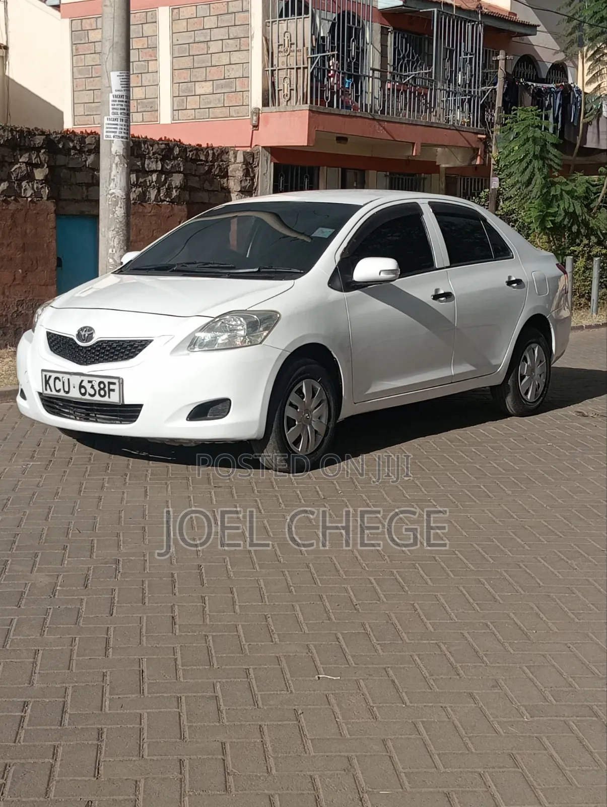 Toyota Belta 2012 White