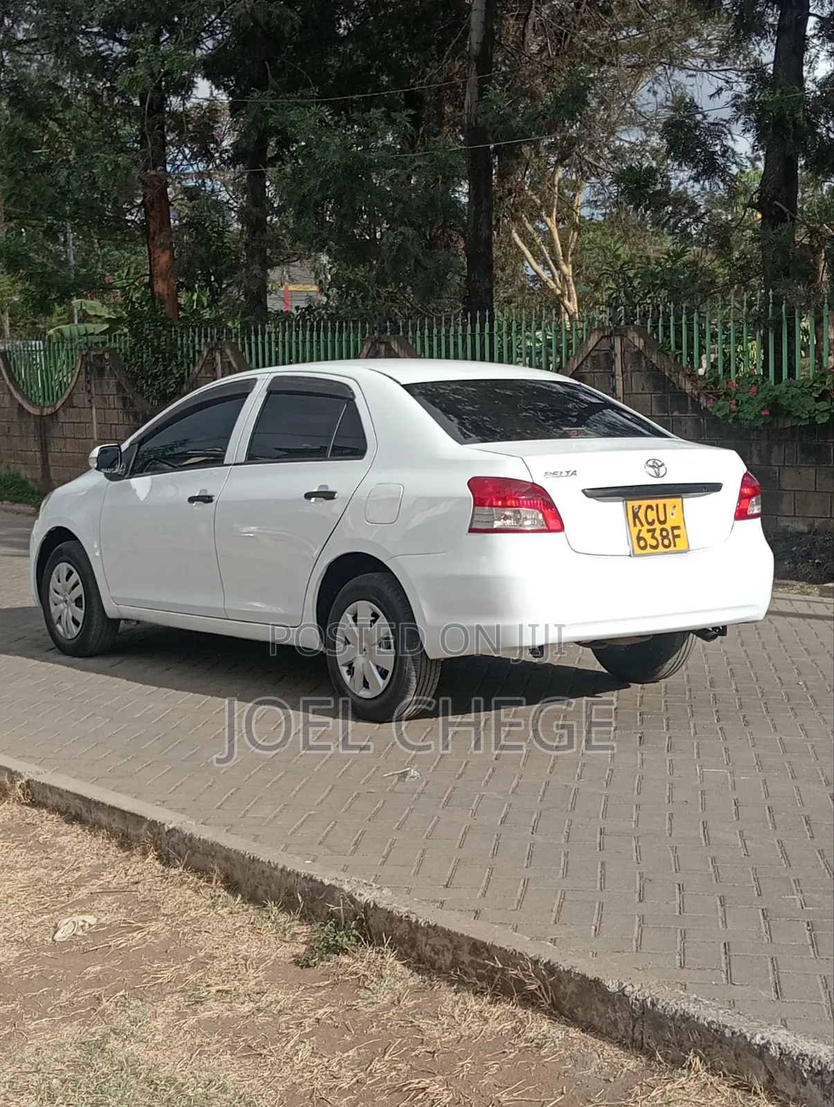 Toyota Belta 2012 White