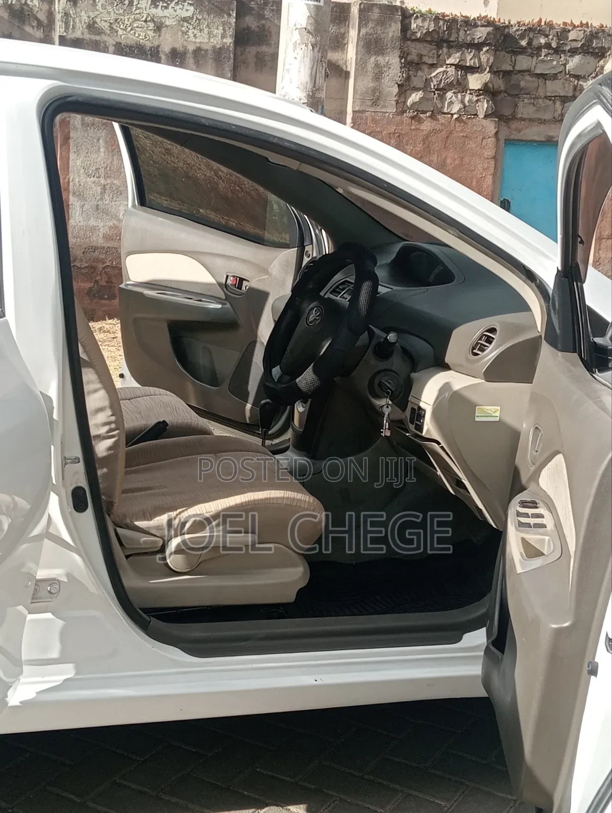 Toyota Belta 2012 White