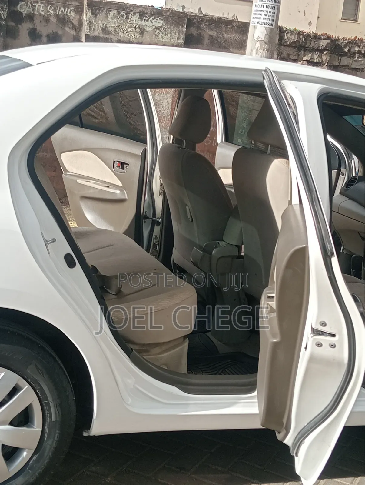 Toyota Belta 2012 White