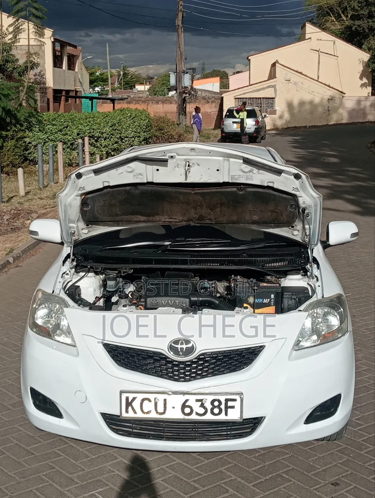 Toyota Belta 2012 White