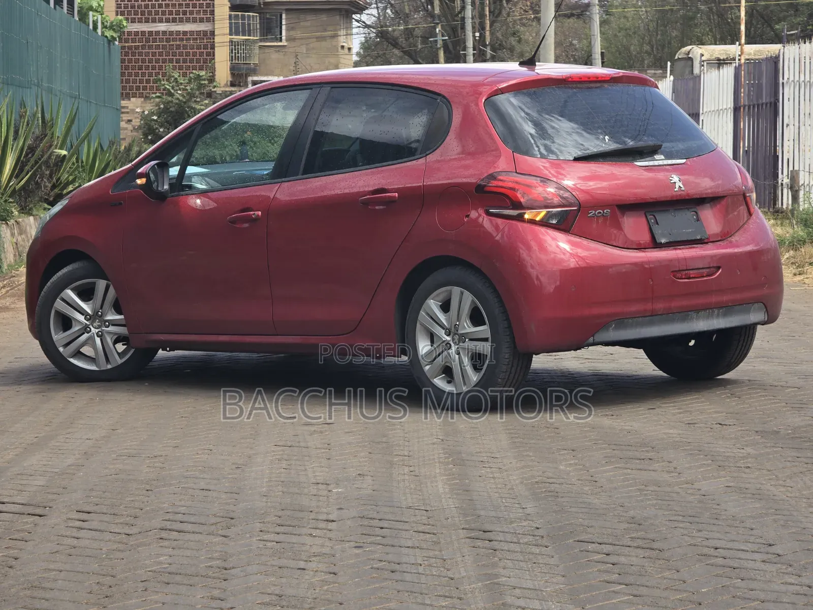 Peugeot 208 2019 Maroon