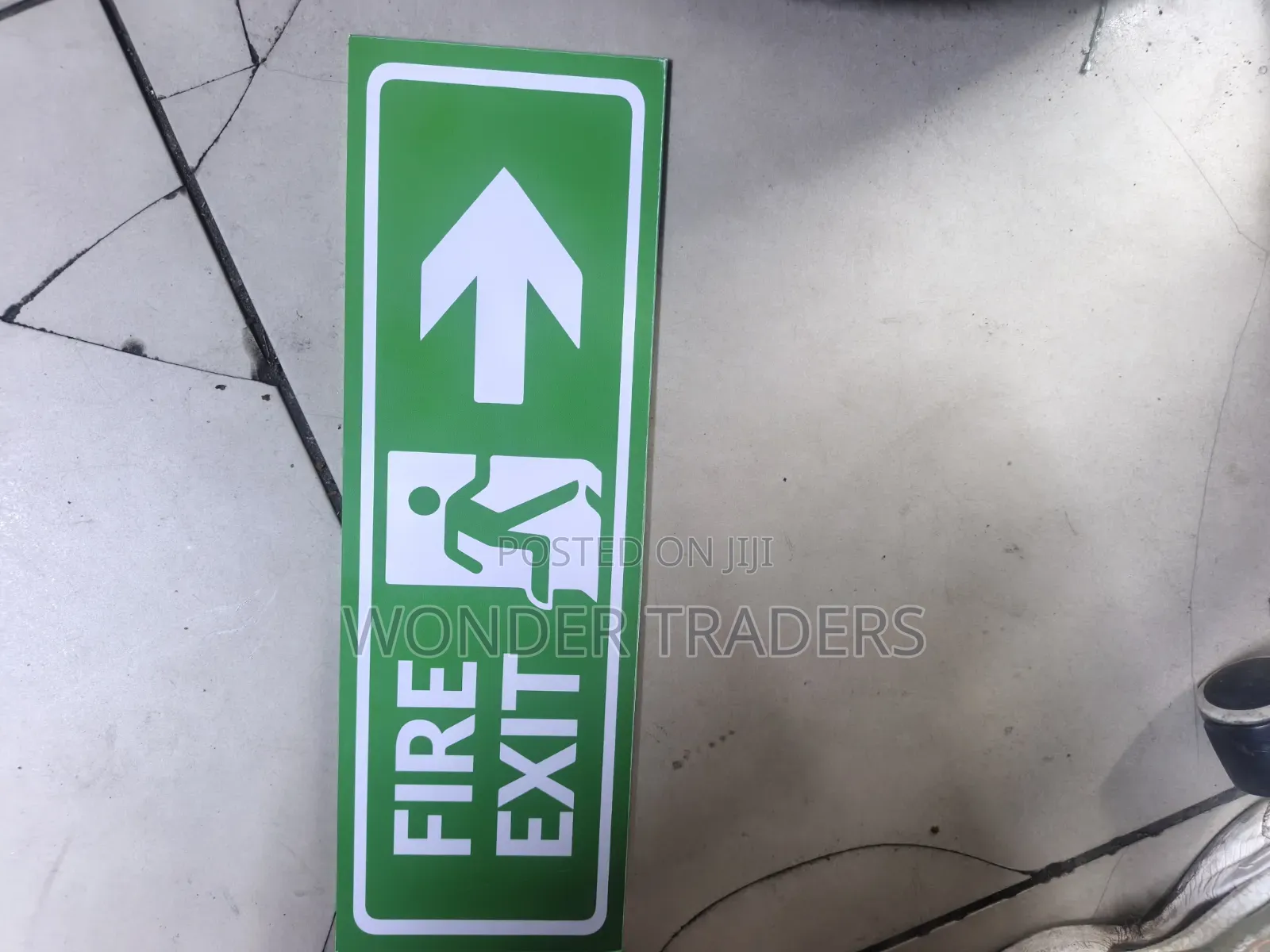 Fire Safety Exit Sign