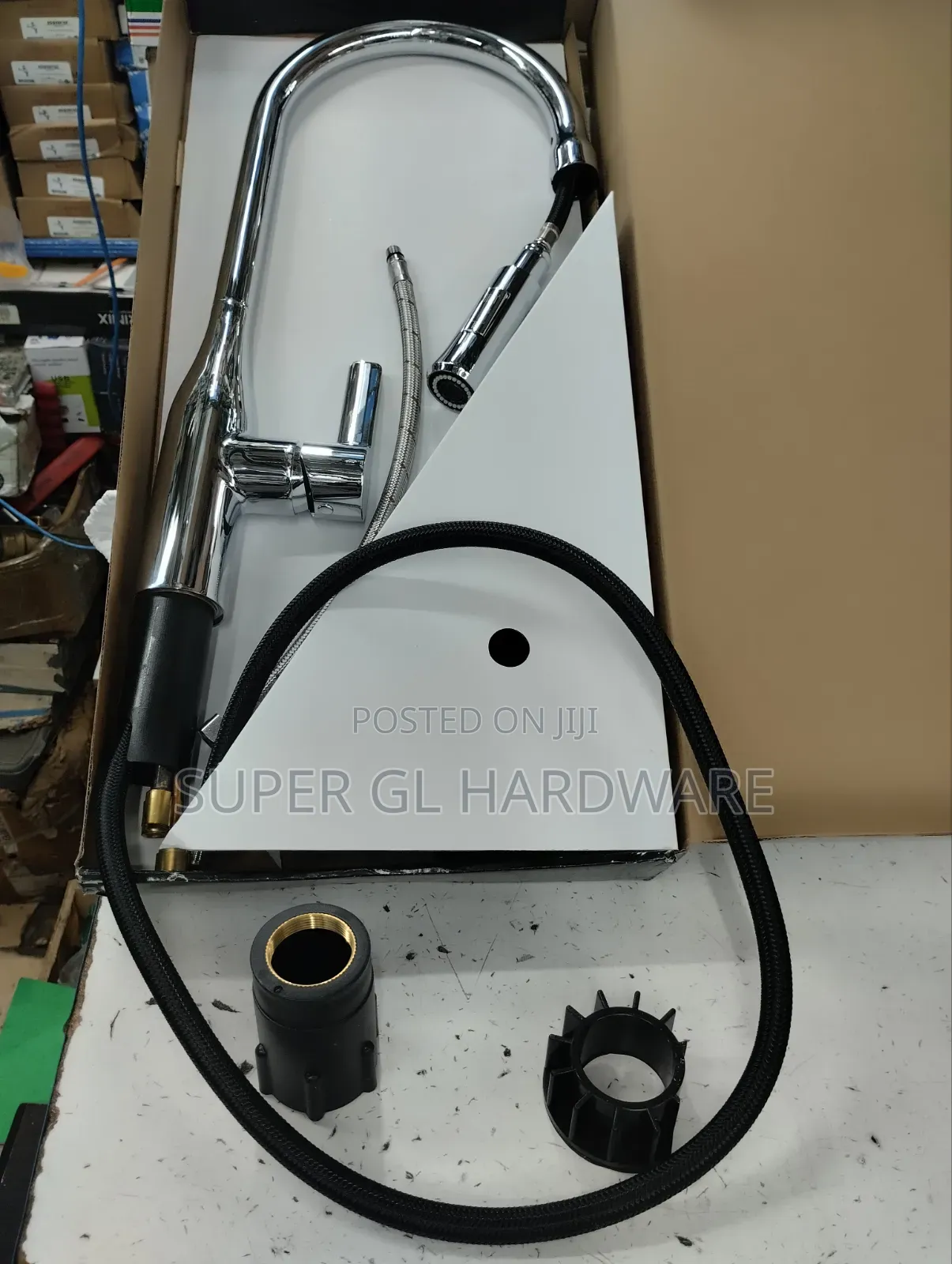 A Pull Out Kitchen Mixer