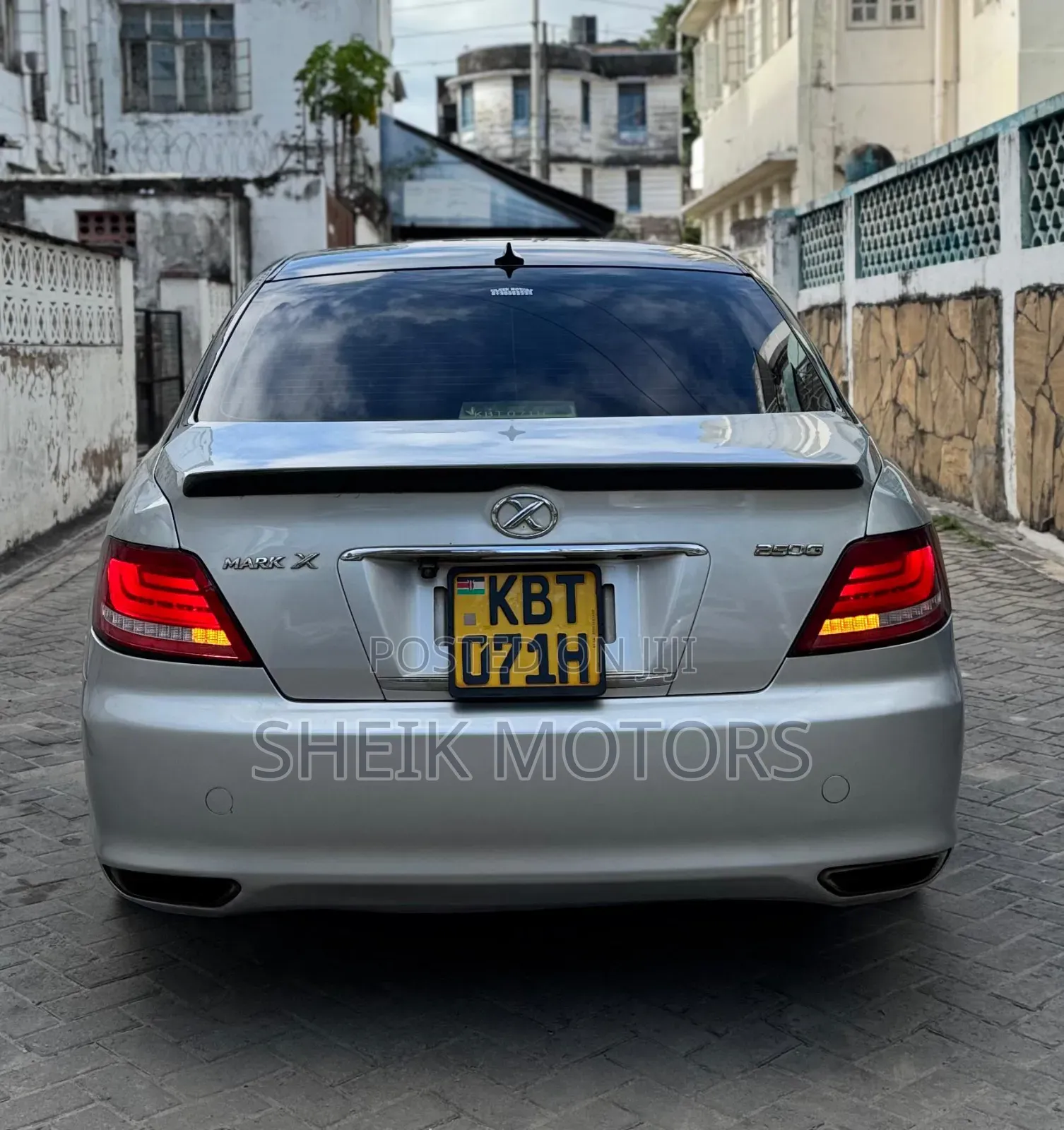 Toyota Mark X 2008 Silver
