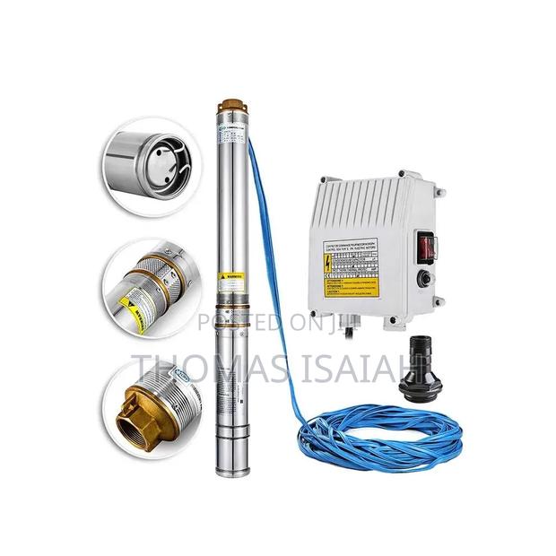 4SDM 1hp 90m 4 Inch Deep Well Submersible Pump With 30m Cable Pump Con