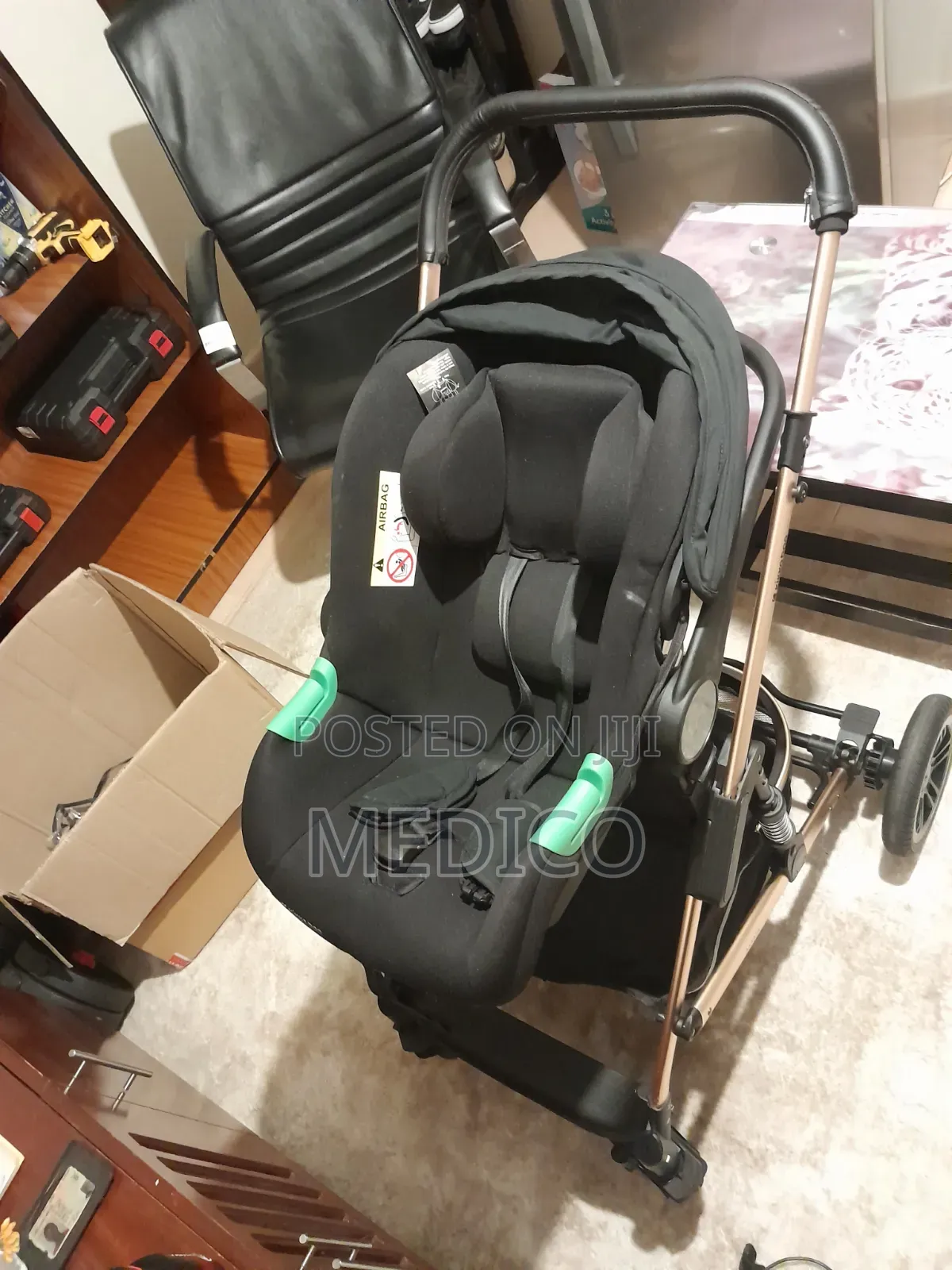 3 In1 Kikkaboo Baby Stroller
